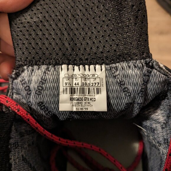 *SOLD* Lowa Renegade GTX Hiking Boots - Picture 3 of 5